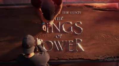 Behind the Scene of Rings of Power teaser