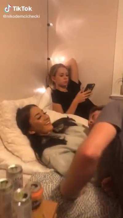 Her face says it all...