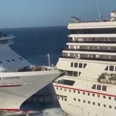 An expensive cruise ship oopsie