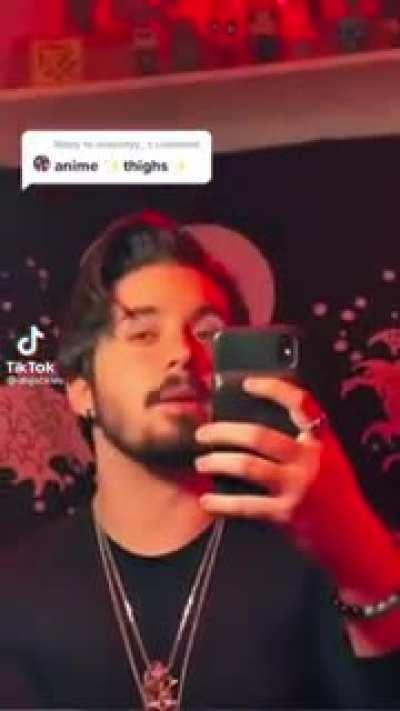 Thanks, I love anime thighs.