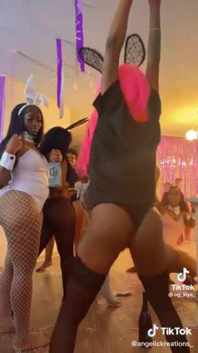 Halloween party girls