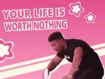 when you kill someone in dahood but you hav vc on: