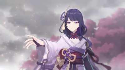 Raiden's teaser with Houkai Sekai no Utahime