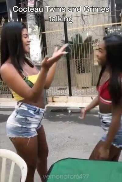 Cocteau Twins and Grimes Talking