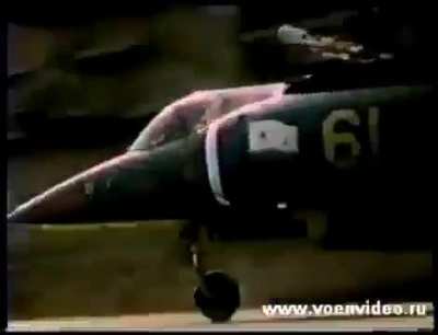 Old footage of a Soviet Navy Yakovlev Yak-38 strike aircraft doing a short take off