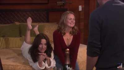 Julia Louis Dreyfus in the pose