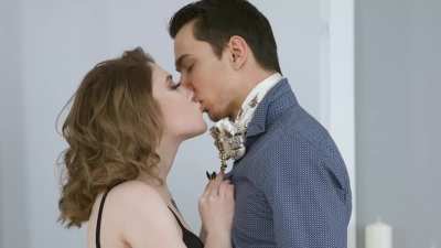 Ballet Student Milana Milka Gets Facialled After DP Fucking