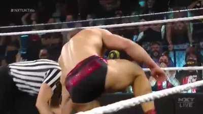 i thought he got his neck broken with that slam.