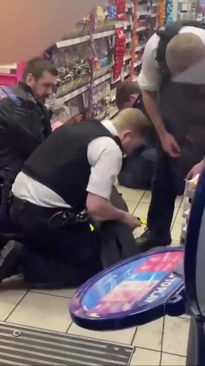 A shoplifter was caught while attempting to steal from a Tesco store in Waterloo.