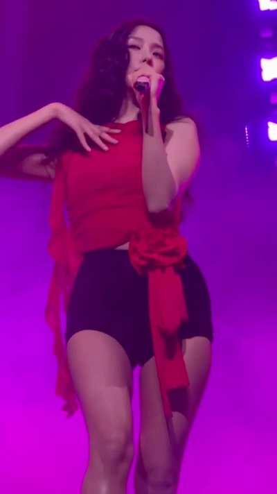 221110 Jisoo Liar Solo Blackpink Born Pink Tour Chicago Day 1 Concert