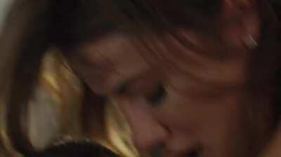 Adria making passionate love with her man