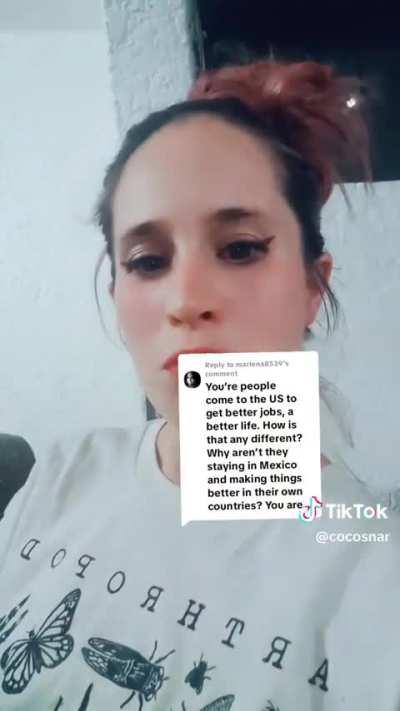 “Mexicans don't migrate because they're bored, or lazy, or unpatriotic” | “You are not being pushed out of your country. You are choosing to leave it” (a message for American people living in Mexico, continued)