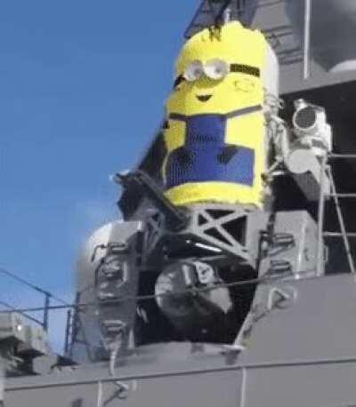 Imagine you're flying a fighter jet, and you suddenly get BRRRRRRRRTed out of the sky to your violent death by mfing minion cannon