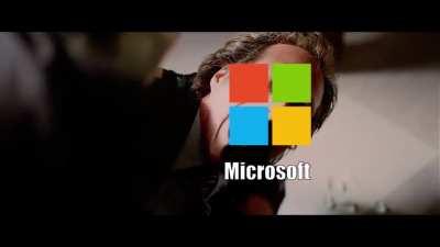 Windows vs Linux Privacy Discussion Meme (made with FOSS)