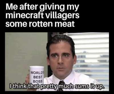 What can I say except that your welcome