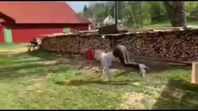 At least she has a decent pace..