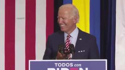 Could this be a new one? Biden originally playing Despacito at a rally