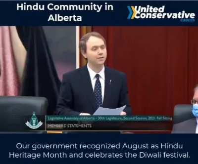 Hindu culture, religion and it's teachings to be part of Alberta curriculum. Must Watch | Hindu religion calls for peace, harmony and progressing together.