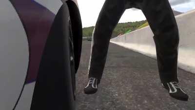 Just a normal day driving a Miata.