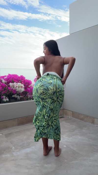 Your cock will get hard before my dress hits the ground!