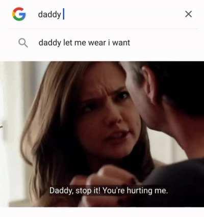 That's your daughter mark. What are you doing