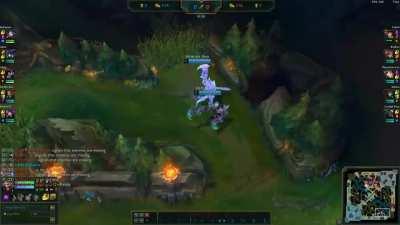 Nothing will ever top the synergy me and this random Draven had