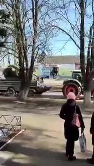 That farmer is building quite a collection! Farming simulator getting out of hand.