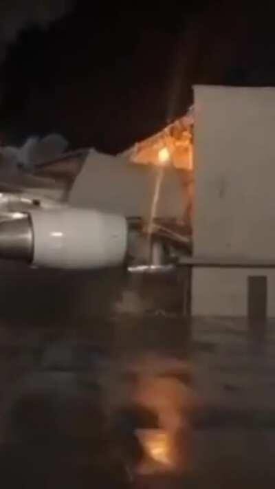 For Tenet (2020) after coming across an airplane graveyard, Christopher Noland decided it would be more efficient to crash a real 747 into a real building instead of using minitures.