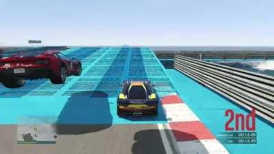 RIP to the man in the red car, sleeping with the fish now