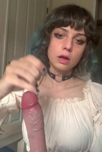 like watching me stroke and suck? 🥺💖