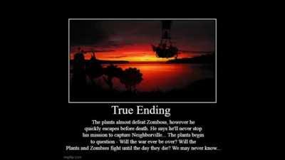 (Meme) Plants vs. Zombies: Garden Warfare - All endings