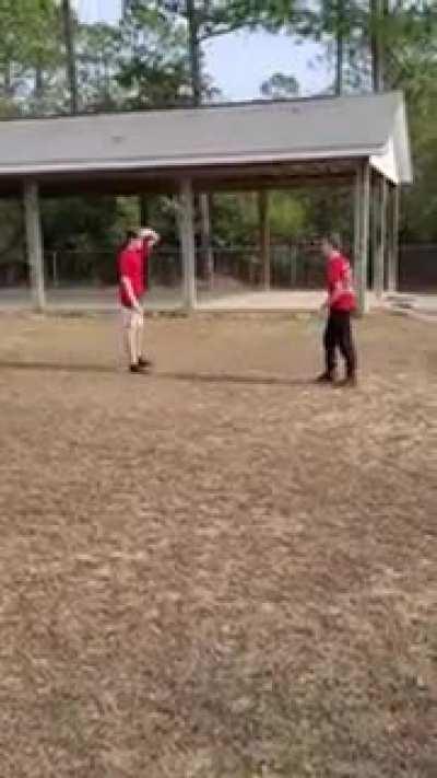 Father And Sons Catch Up To One Of The Teens That Jumped One Of Them