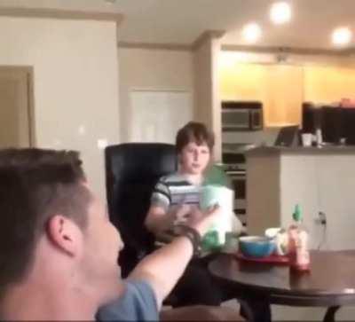 Seconds before disaster