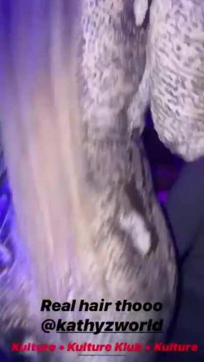 Real Hair, from @shugashady instagram stories