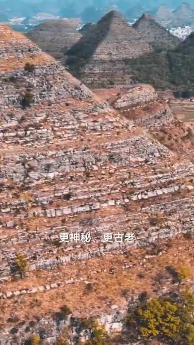 These pyramids in Anlong China defy all the history books. 