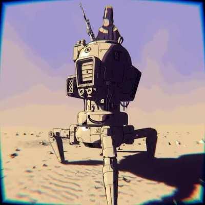 Desert Spider [grease pencil, eevee]