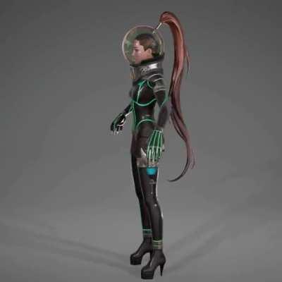 Thoughts on the brand new Spacefarer Ariana Grande skin? Also, I got bored and decided to make a slight 