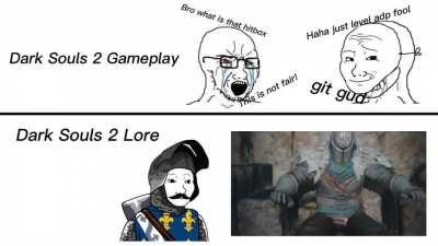 Dark Souls 2 gameplay vs Dark Souls 2 lore
