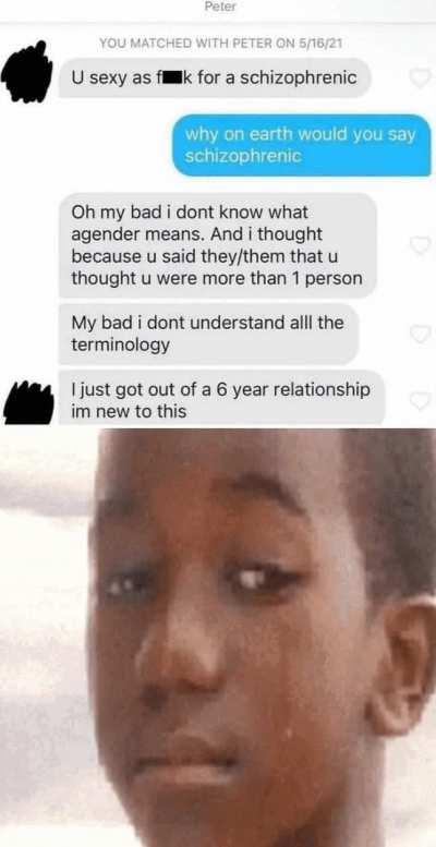 Just walk away Peter