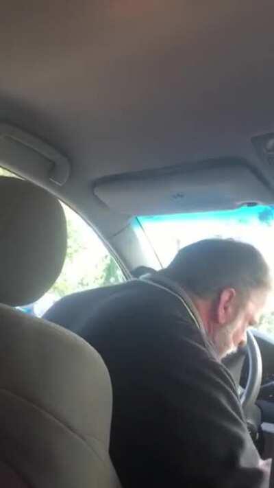 Uber Driver Freaks Out when stubborn women refuses to leave