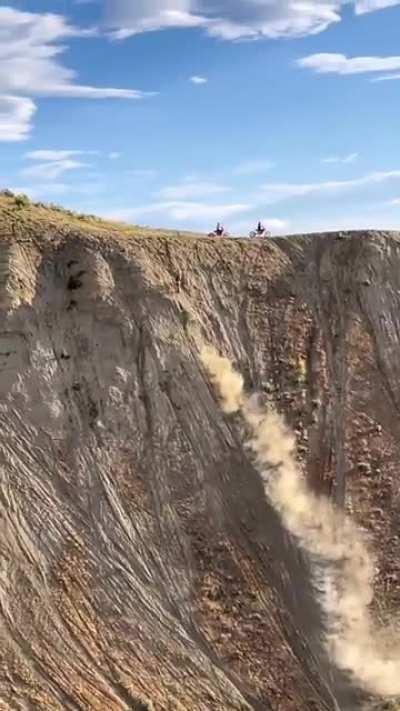 Devin Schwalm hill climb wheel tap in Wyoming