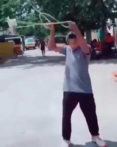 Amazing display of physics