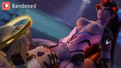 Widowmaker & Mercy (Bandoned, RandomTide) [Overwatch]