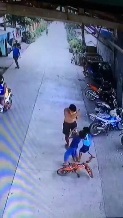 Father teaching Bully a Lesson