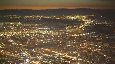 I recommend flying into LA on the 4th of July with a window seat