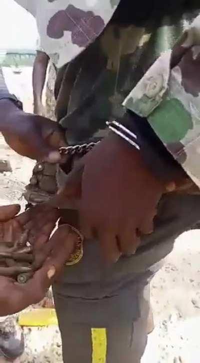 Another soldier caught aiding terrorist.