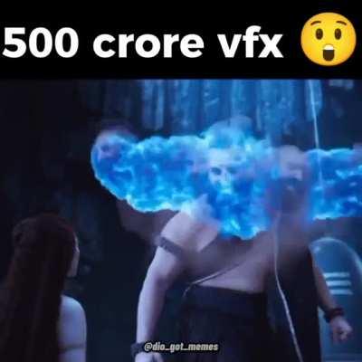 wow 500cr vfx 😲
