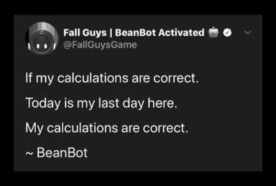 I Made a little edit for bean bot. Goodbye friend :(