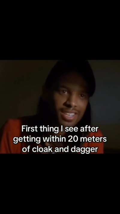 What the Iron Fist sees when they get close to me