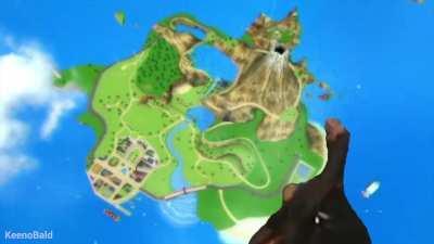 The Rock in Wii Sports Resort